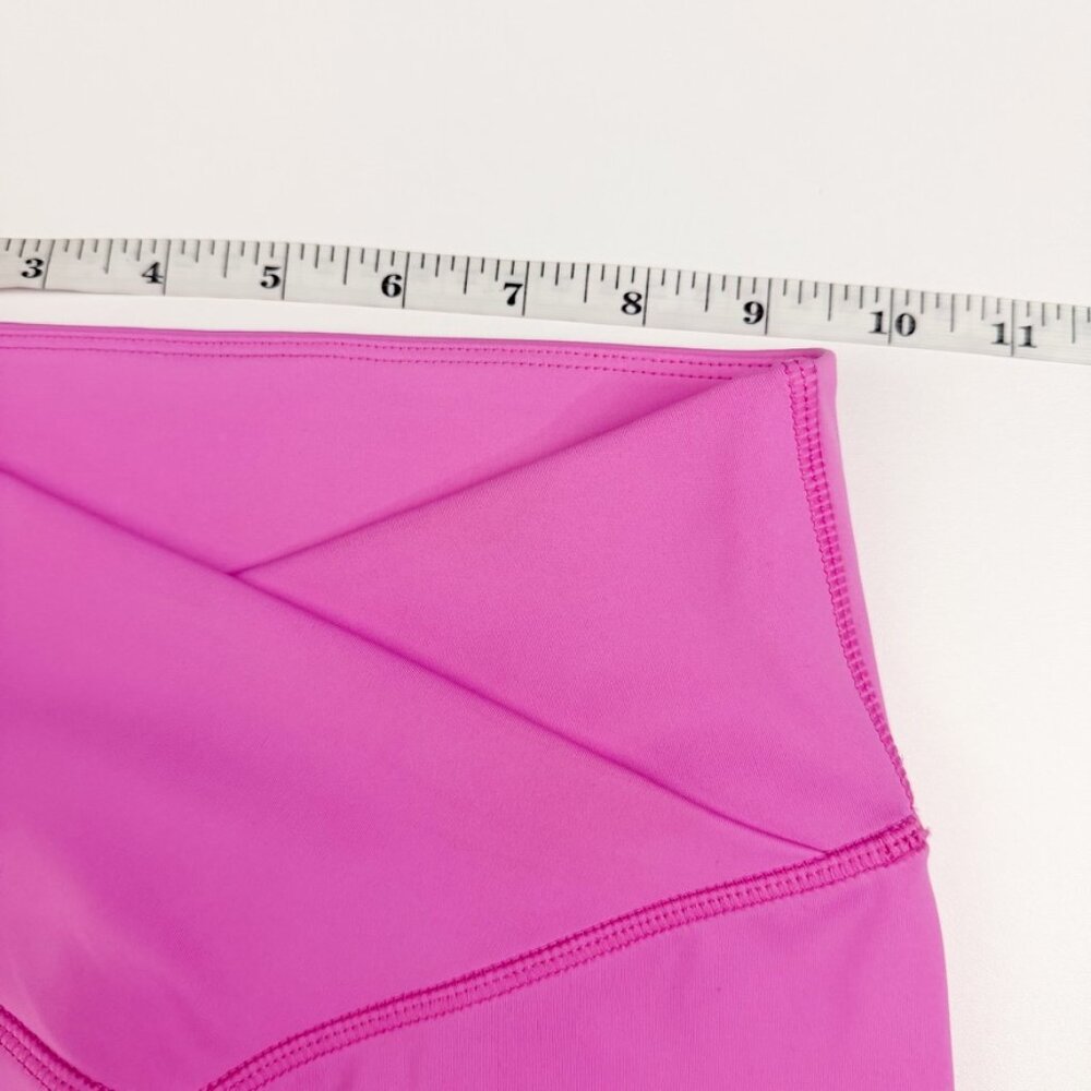 Salt Project Sculpt Cross Over Legging Women's Size S Bubblegum Pink High Rise - Picture 7 of 13